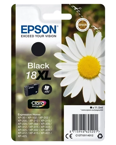 Original Epson C13T18114012 / 18 XL Tinte bis zu 470 Seiten