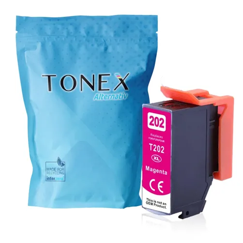 TONEREXPERT Premium Kompatibel für Epson 202XLM Tintenpatrone Magenta bis zu 750 Seiten 13ml