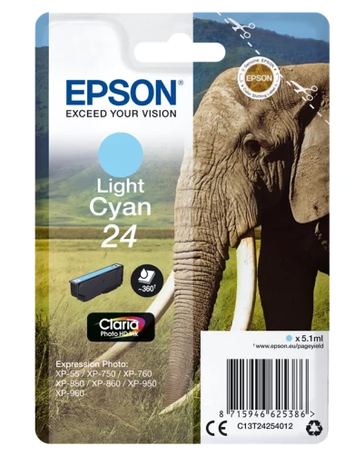Epson Original C13T24254012 / 24 Tintenpatrone bis zu 360 Seiten