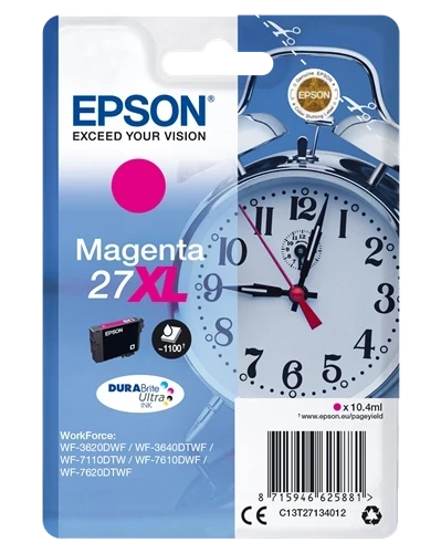 Original Epson 27 XL / C13T27134010 Tinte Magenta bis zu 1100 Seiten