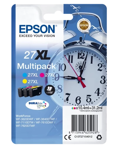Original Epson C13T27154012 / 27 XL Tinte Multipack