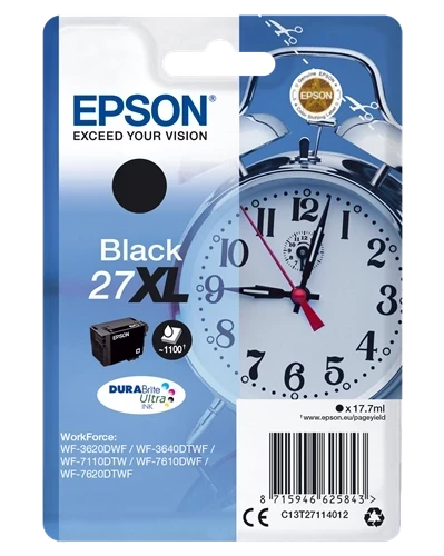 Original Epson C13T27114012 / 27 XL Tinte bis zu 1100 Seiten