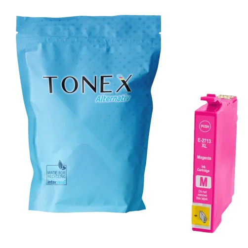 TONEREXPERT Premium Kompatibel für Epson 27XL / T2713 Tintenpatrone Magenta bis zu 1100 Seiten