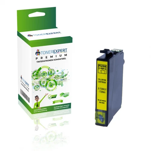 TONEREXPERT Premium Kompatibel für Epson 29XL / T2994 Tintenpatrone Gelb