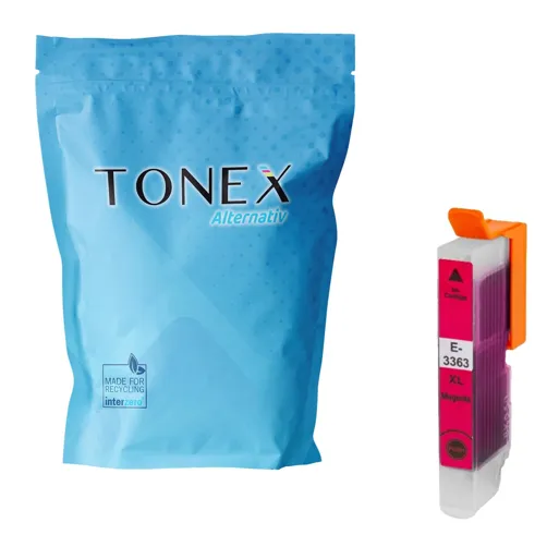 TONEX alternativ für Epson 33XL / T3363 Tinte Magenta bis zu 650 Seiten