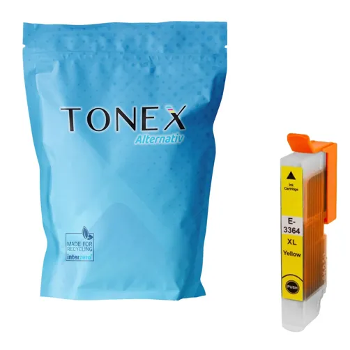 TONEX alternativ für Epson 33XL / T3364 Tinte Gelb bis zu 650 Seiten