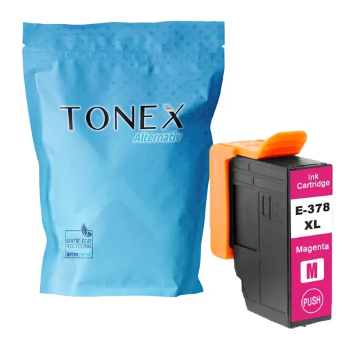 TONEREXPERT Premium Kompatibel für Epson 378XLM / C13T37934010 Tintenpatrone Magenta bis zu 890 Seiten 13ml