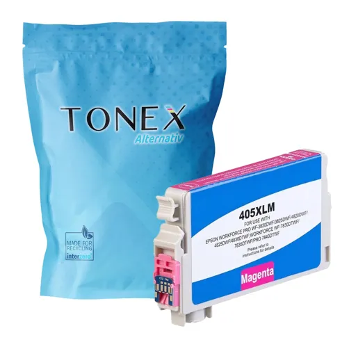 TONEREXPERT Premium Kompatibel für Epson 405XL / C13T05H34010 Tintenpatrone Magenta bis zu 1100 Seiten