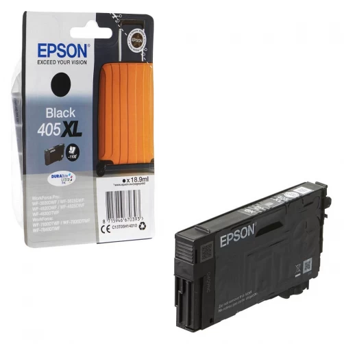 Original Epson 405XL / C13T05H14010 Tinte Schwarz bis zu 1100 Seiten 19ml