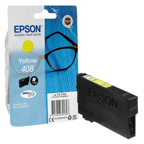 Original Epson 408 / C13T09J44010 Tinte Gelb bis zu 1100 Seiten 15ml