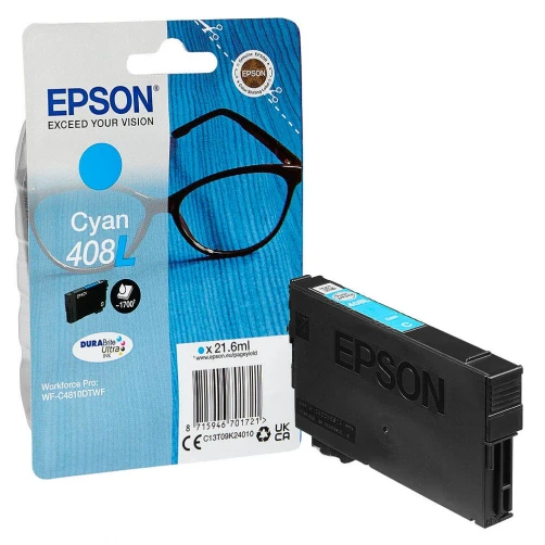 Epson Original 408L / C13T09K34010 Tintenpatrone Cyan Magenta bis zu 1700 Seiten 22ml