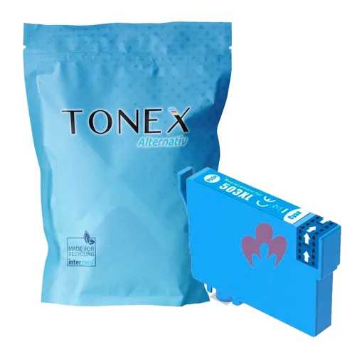 TONEX alternativ für Epson 503XL Tinte Cyan bis zu 470 Seiten