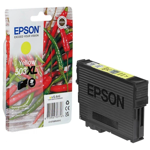 Epson Original 503XL / C13T09R44010 Tintenpatrone Gelb bis zu 470 Seiten