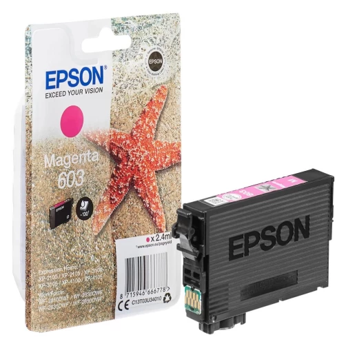 Original Epson 603 / C13T03U34010 Tinte Magenta bis zu 130 Seiten