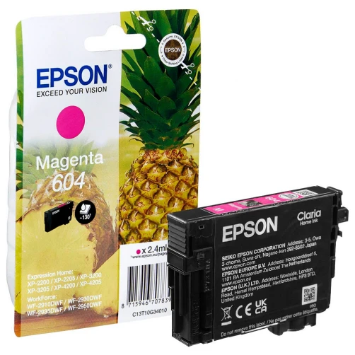 Epson Original 604 / C13T10G34010 Tintenpatrone Magenta