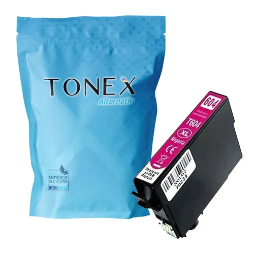 TONEREXPERT Premium Kompatibel für Epson 604XL / C13T10H34010 Tintenpatrone Magenta bis zu 500 Seiten