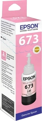 Original Epson 673 / C13T67364A Tinte Magenta (Hell) 70ml