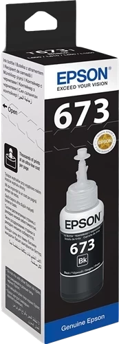 Epson Original 673 / C13T67314A Tintenpatrone Schwarz 70ml