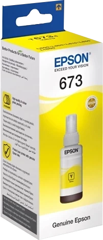 Original Epson 673 / C13T67344A Tinte Gelb 70ml