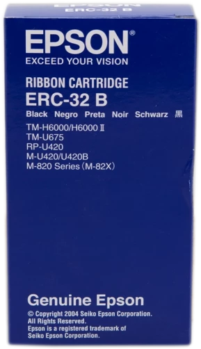 Original Epson C43S015371 / ERC-32 B Farbband Schwarz
