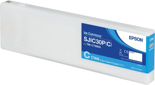 Original Epson C33S020640 / SJIC30P-C Tinte Cyan 294ml