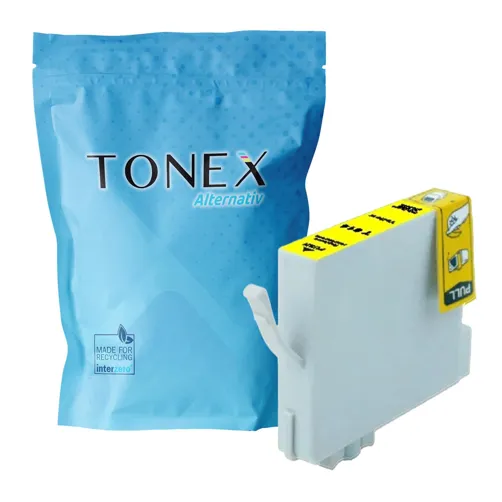 TONEX alternativ für Epson T-0614 / C13T06144010 Tinte Gelb bis zu 250 Seiten