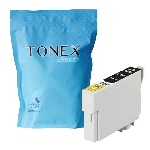 TONEX alternativ für Epson T-0801 / C13T08014011 Tinte Schwarz bis zu 330 Seiten