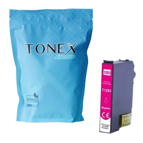 TONEX alternativ für Epson T-1293 / C13T12934012 Tinte Magenta bis zu 600 Seiten