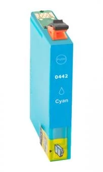 TONEREXPERT Premium Kompatibel für Epson T0442 Tintenpatrone Cyan bis zu 420 Seiten 13ml
