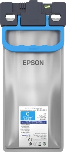 Epson Original T05A2 / C13T05A200 Tintenpatrone Cyan bis zu 20000 Seiten