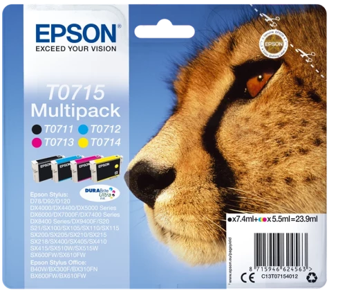 Epson Original C13T07154012 / T0715 Tintenpatrone 
