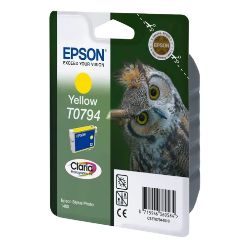 Epson Original T0794 / C13T07944010 Tintenpatrone Gelb bis zu 975 Seiten 11ml