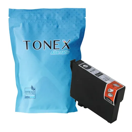 TONEREXPERT Premium Kompatibel für Epson T-1281 / C13T12814012 Tintenpatrone Schwarz bis zu 250 Seiten