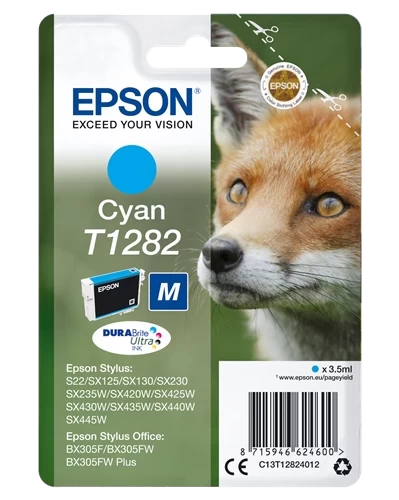 Epson T1282 Cyan Tintenpatrone
