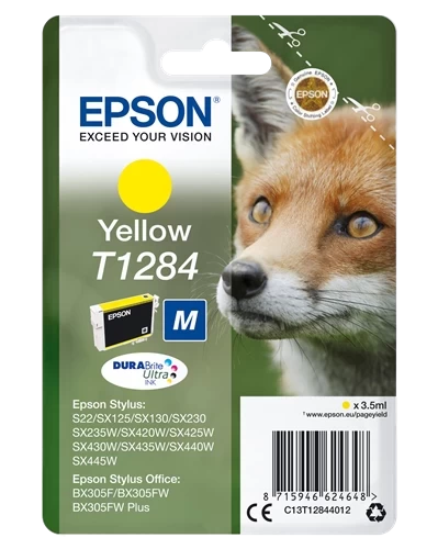 Epson T1284 Yellow Tintenpatrone