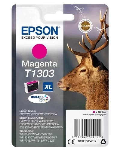 Original Epson T-1303 Magenta Tintenpatrone