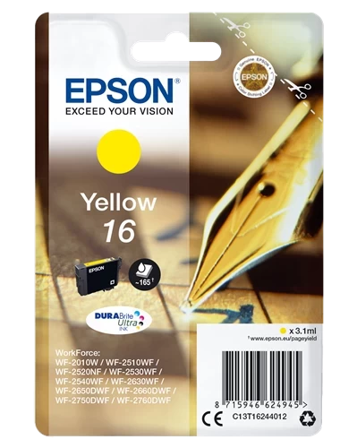Epson T1624 16 Yellow Tintenpatrone