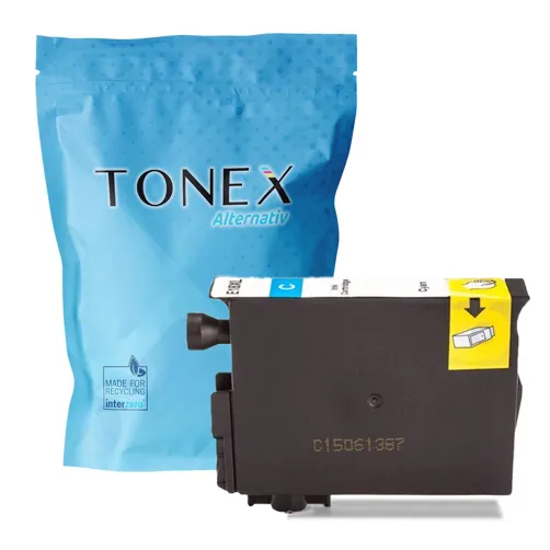 TONEREXPERT Premium Kompatibel für Epson 18XLC / T1812 Tintenpatrone Cyan 10ml