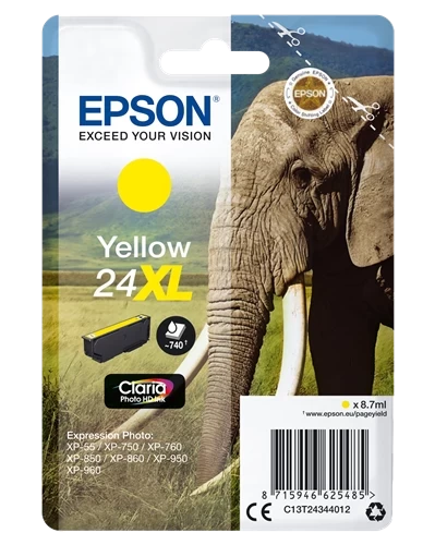 Epson T2434 24XL Yellow Tintenpatrone