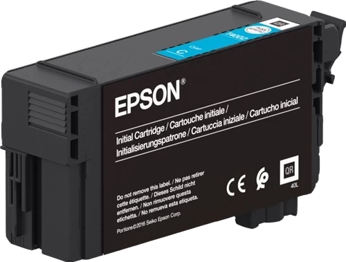 Epson Original T40 / C13T40C140 Tintenpatrone Schwarz Cyan bis zu 3000 Seiten 50ml