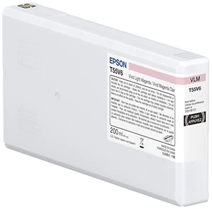 Original Epson C13T55W600 / T55W6 Pink hell Tinte 200ml