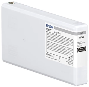 Original Epson C13T55W700 / T55W7 Tinte Grau 200ml