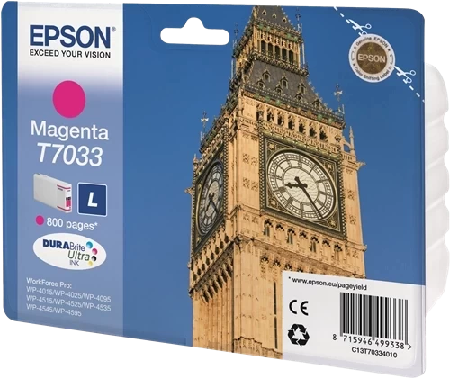 Epson T7033 Magenta Tintenpatrone