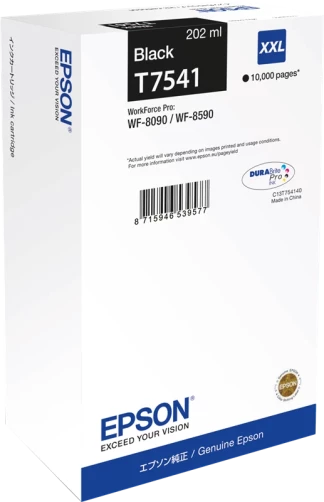 Epson Original C13T754140 / T7541 XXL Tintenpatrone bis zu 10000 Seiten