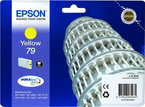 Epson Original 79 / C13T79144010 Tintenpatrone Gelb bis zu 800 Seiten 7ml