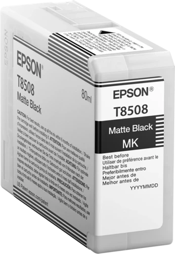 Original Epson C13T85080N / T8508 Tinte Schwarz 80ml
