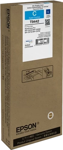 Original Epson T9442 / C13T944240 Tinte Cyan bis zu 3000 Seiten