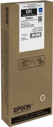 Epson Original T9451 / C13T945140 Tintenpatrone Schwarz bis zu 5000 Seiten 65ml