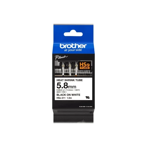 Original Brother HSe211 P-Touch Schriftbänder 