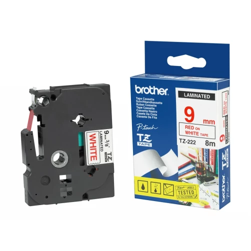 Original Brother TZE222 P-Touch Schriftbänder 